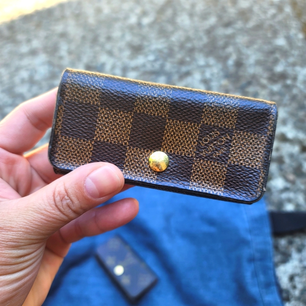 Louis Vuitton Damier Multicles 4 Ring Key Case